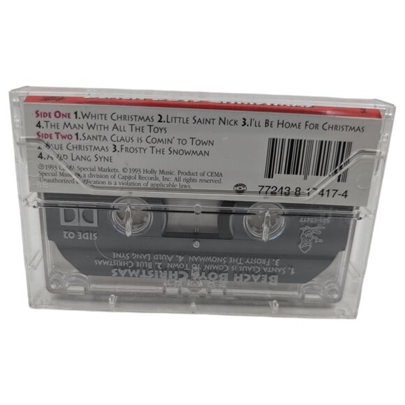 Beach Boys Christmas by The Beach Boys (Cassette Tape, 1993) holiday album - Picture 4 of 4